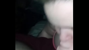 Fat hoe devours a dick