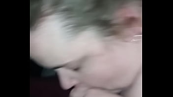 Fat hoe devours a dick