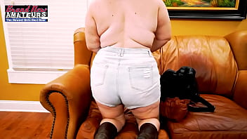 Busty blue haired dixie gets her wet pussy deeply fingered and fucked