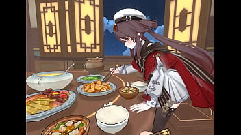 Genshin impact – hu tao’s wild night with aether passionate moans & 3d hentai sex animation