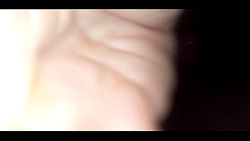 Masked boy moans while cumming