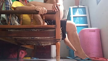 I lent the house to my best friend to fuck my stepmother on the couch kamasutra what delicious sex from the old stepmother