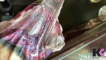 Slow mo fresh tattoo second skin peel