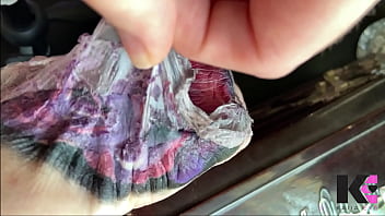 Slow mo fresh tattoo second skin peel