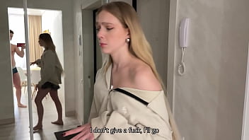 Fucked my stepsister in every corner of the apartment