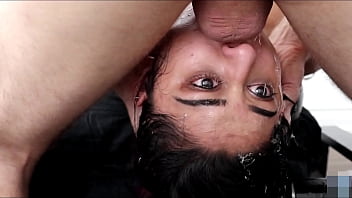 Extreme tied up facefucking for a submissive indian slut Extreme tied up facefucking for a submissive indian slut