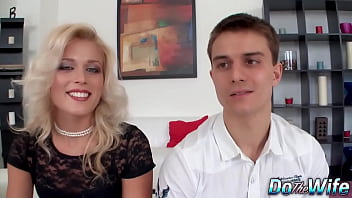 Blonde wife katy clark fucks a stud while husband watches Blonde wife katy clark fucks a stud while husband watches