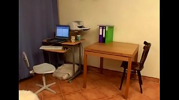 Fatty rides the pole hard