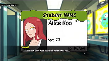 Portal porn demoniums parody hentai game ep 7 evil morty don't like wet tshirt stuff