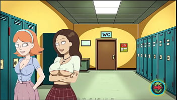 Portal porn demoniums parody hentai game ep 7 evil morty don't like wet tshirt stuff