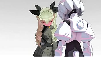 Licking feet of your captor anime femdom trample mmd