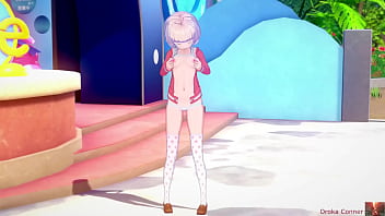 Girl visits the aquarium and gets way too wet