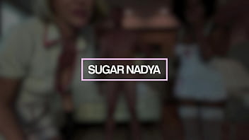 A six handed shave ended in a blowjob orgy