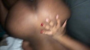 Fuckin wifey from da back pussy super wett