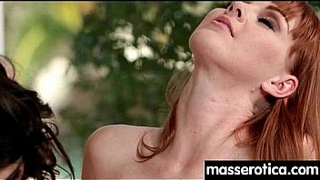 Sensual lesbian massage leads to orgasm 14