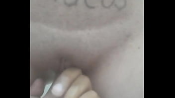 Mojada con mi pareja