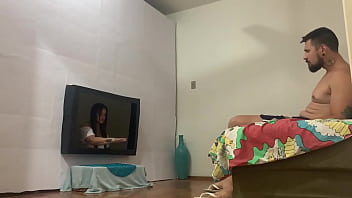 O chamado samara veio assustar e acabou sendo fodida hardcore