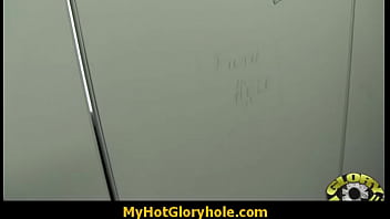 Interracial white lady confesses her sins at gloryhole 17