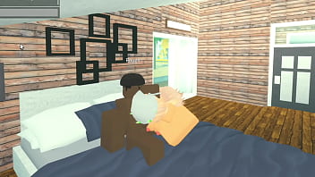 Roblox slut gags on bbc