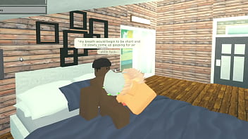 Roblox slut gags on bbc