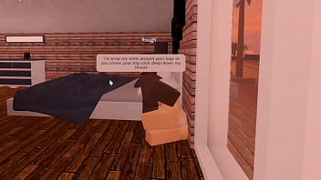 Roblox slut gags on bbc