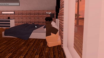 Roblox slut gags on bbc