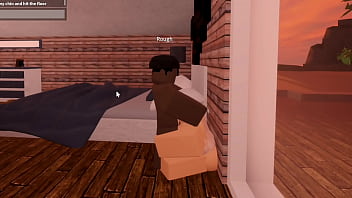 Roblox slut gags on bbc