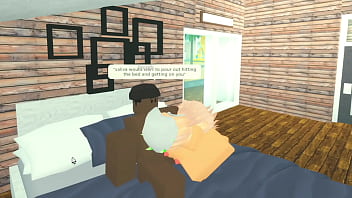 Roblox slut gags on bbc