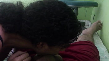 Playing with a friend's balls trailer