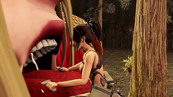 Levi fudendo a titã fêmea Levi fudendo a titã fêmea
