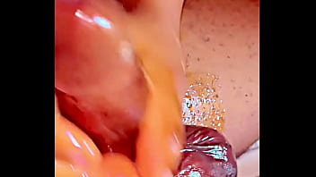 Sloppy handjob