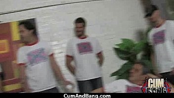 Interracial group super hot sex 24