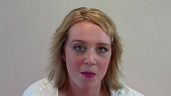 A Fat Busty Blond In Stockings Feeds On Cum thumbnail