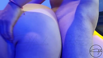 Rough creampie for a borrowed hotwife my cuckquean girlfriend came just watching handrea pov