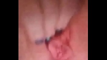Wife rubbing her pussy