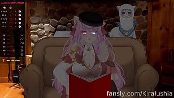 Lewdtuber reading a nsfw fanfiction