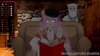 Lewdtuber reading a nsfw fanfiction