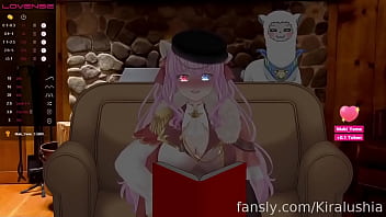 Lewdtuber reading a nsfw fanfiction