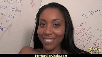 Gloryhole ebony girl booty shake and suck 27