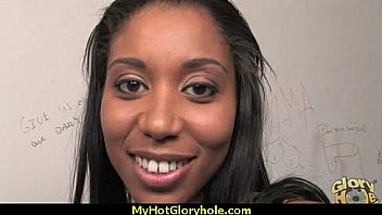 Gloryhole ebony girl booty shake and suck 27