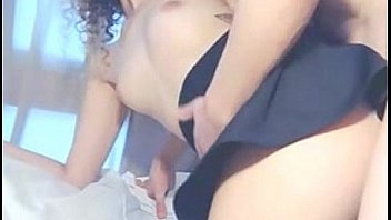 Hot brunette with sweet ass gets fucked doggy on cam