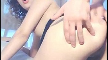 Hot brunette with sweet ass gets fucked doggy on cam