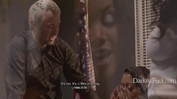 Interracial couple blackmail a repressed girl they used to know to get info on Interracial couple blackmail a repressed girl they used to know to get info on
