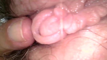 Missionary cunnilingus and some ultra closeups of my cream pie this is a strange video and i think interesti