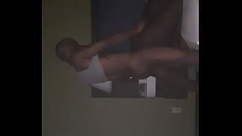 Helping her booty get bigger