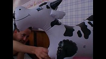 Blonde teen fucks in the bedroom