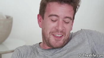 Cuck likes to watch his wife emily ross take dick in mouth and pussy