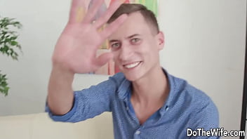 Cuck likes to watch his wife emily ross take dick in mouth and pussy