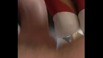 Pov video sexy striptease ends in a very wet blowjob and fuck for an italian