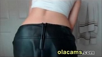 Teen blonde fucks and sucks a dildo webcam